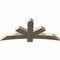 Ekena Millwork Alberta Smooth Timber Gable Bracket, Douglas Fir, 60"W x 27"H x 3 1/2"D x 5 1/2"F, 11/12 Pitch GBW060X27X0406ALB00SDF - alternate 3